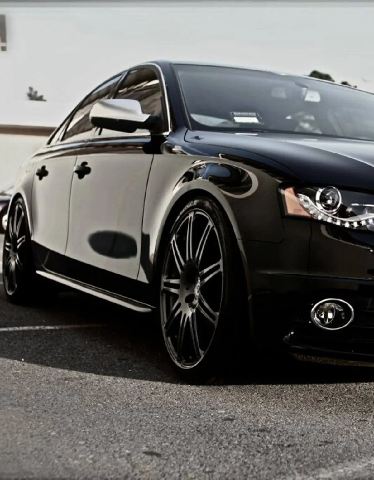 AUDI A3 8P A4 B8 A5 8T Calotte Specchietti Argento Opaco - autorivallo