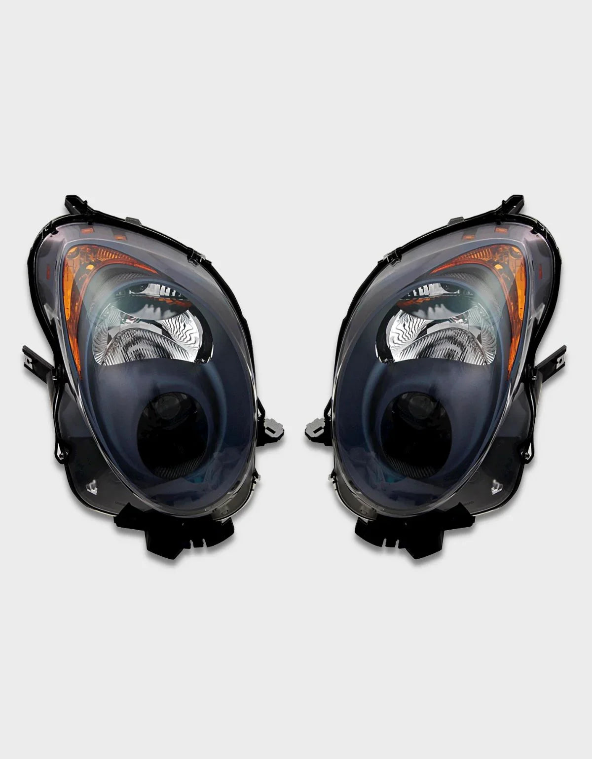 Alfa Mito 2008-2018 Fari Anteriori Lenticolare Blu Scuro - autorivallo