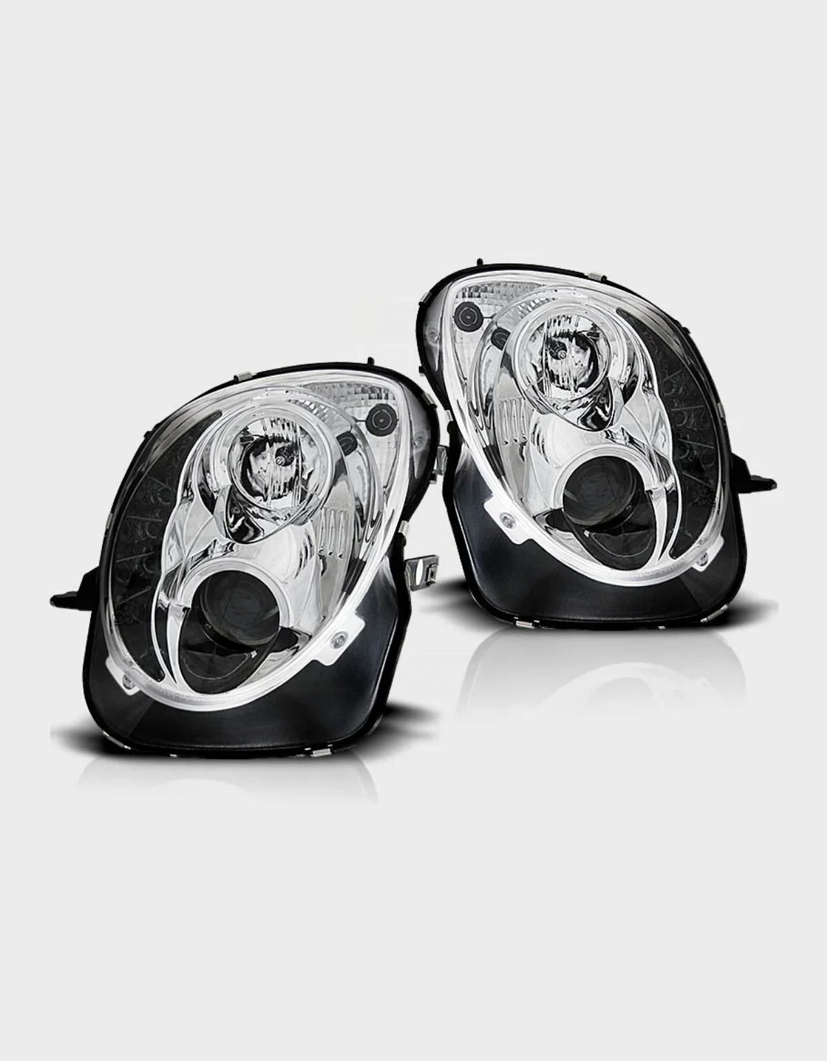 Alfa Mito 2008-2018 Fari Anteriori Con Vere Luci Diurne LED - autorivallo