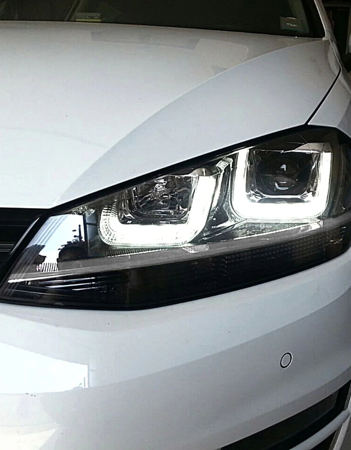 VW Golf 7 2012-2017 Fari Anteriori Luci Diurne LED R-Line - autorivallo