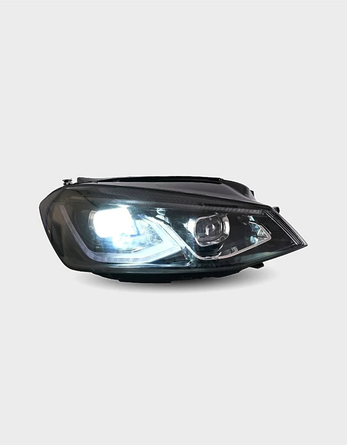 VW Golf 7 2012-2017 Fari Anteriori Full LED in Ottica Golf 8 - autorivallo