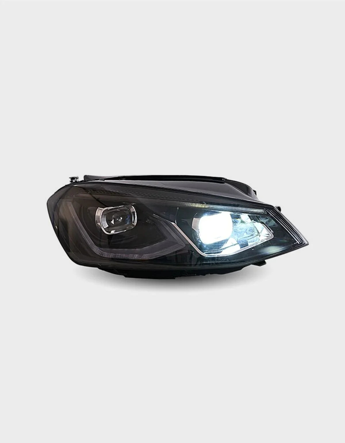 VW Golf 7 2012-2017 Fari Anteriori Full LED in Ottica Golf 8 - autorivallo