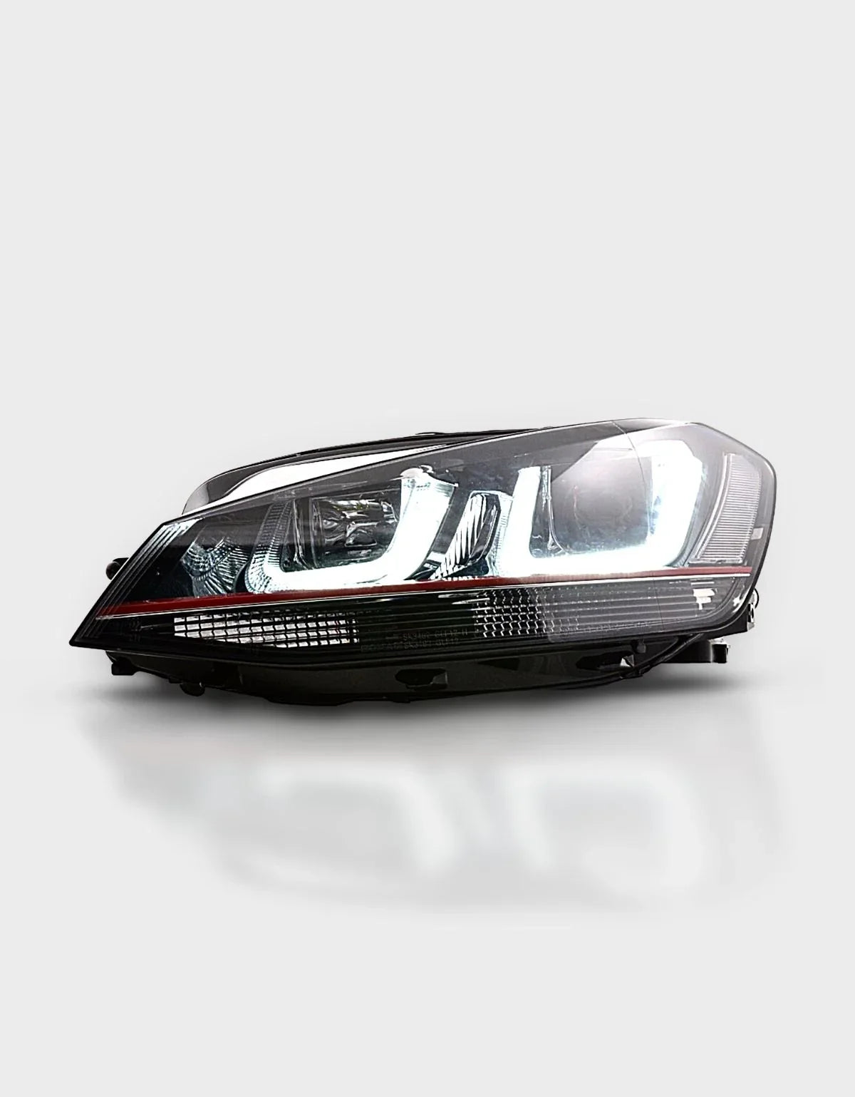 VW Golf 7 2012-2017 Fari Anteriori GTI Look Luci Diurne LED - autorivallo