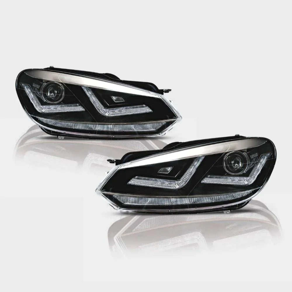 VW Golf 6 2008-2012 Osram Fari Anteriori Full LED R-Line Look - autorivallo