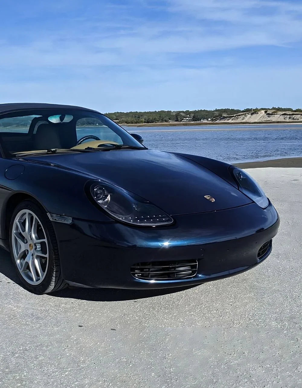 Porsche Boxster 911 1996-2004 Fari Anteriori LED Nero Lucido - autorivallo