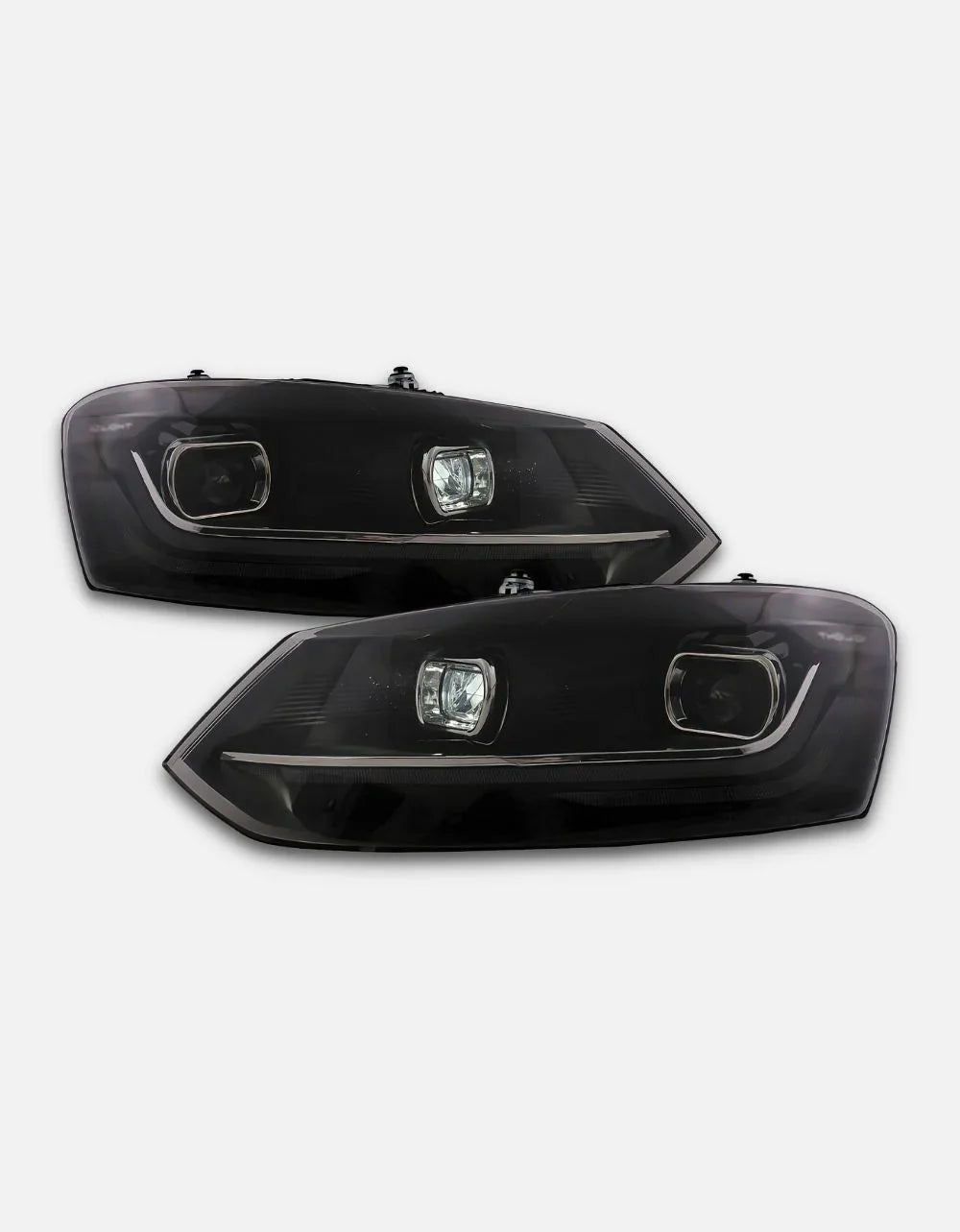 VW Polo 6R 6C 2009-2017 Fari Anteriori LED R-Line Look - autorivallo