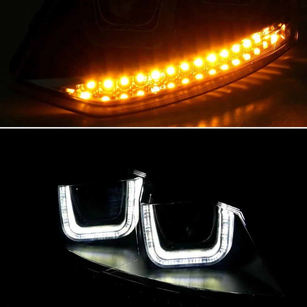 VW Polo 6R 6C 2009-2017 Fari Anteriori Con Luci Diurne LED - autorivallo