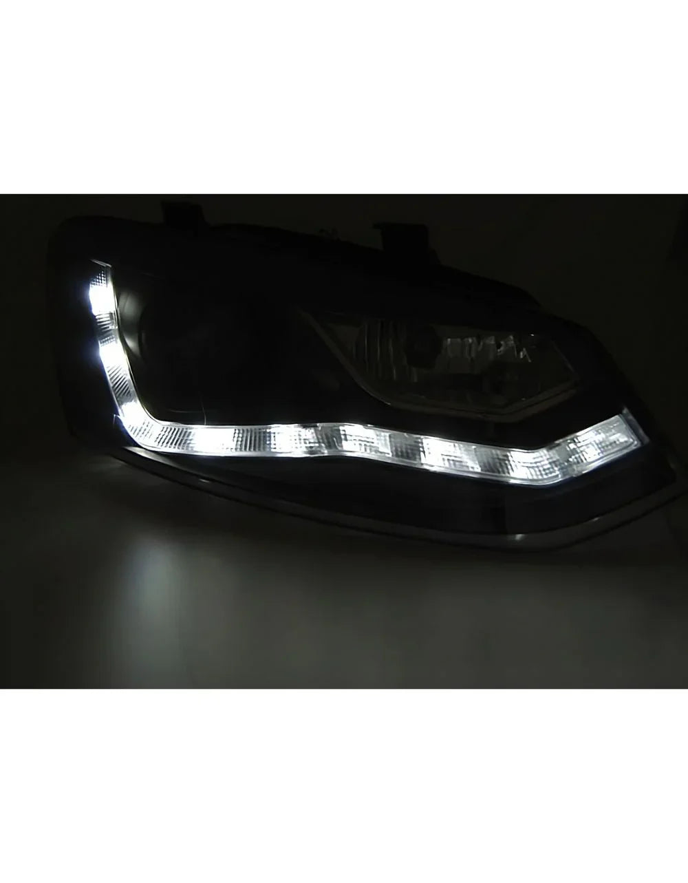 VW Polo 6R 6C 2009-2017 Fari Anteriori Luci di Posizione LED - autorivallo
