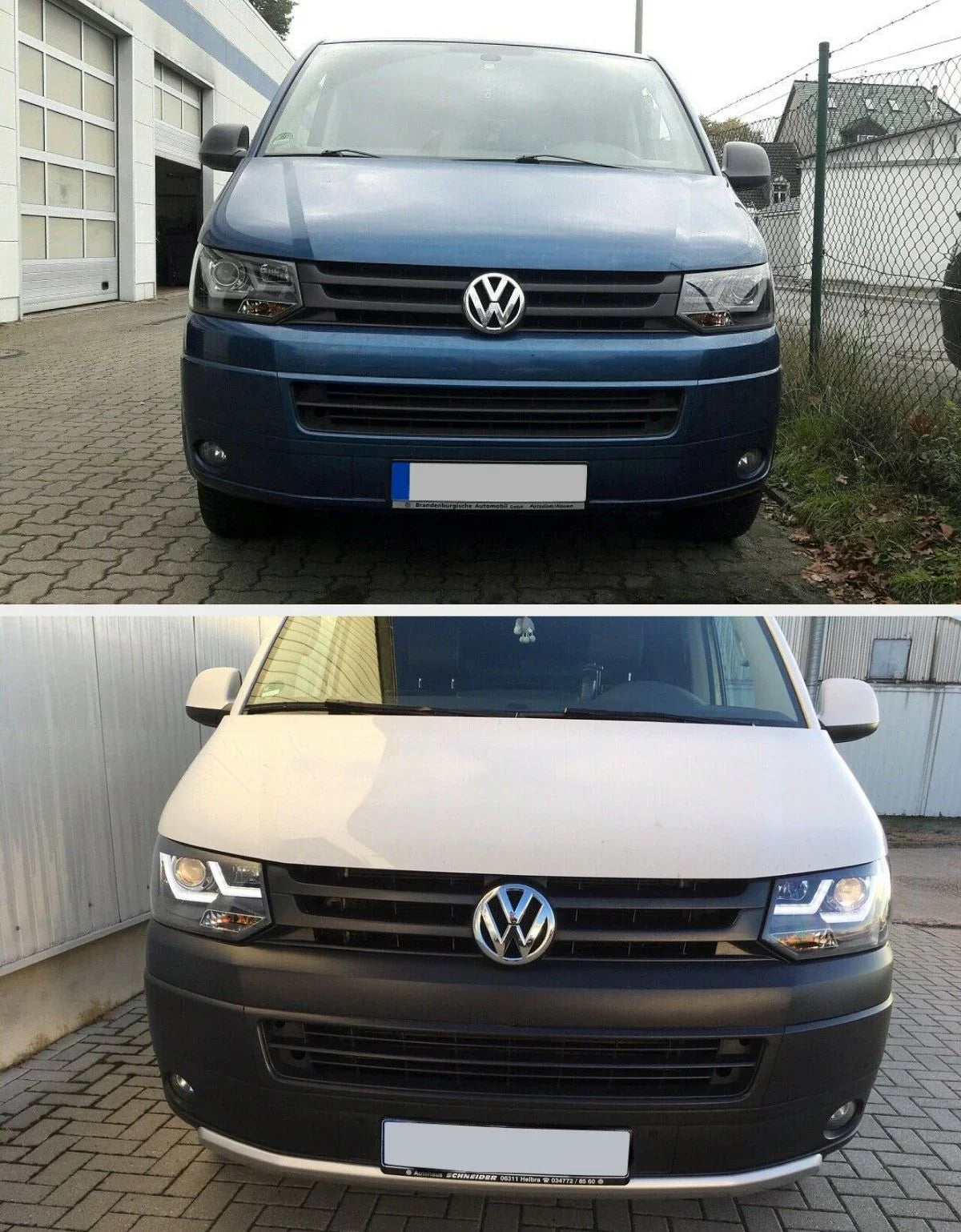 VW T5 Multivan V 2010-2015 Fari Anteriori Led Light Tube - autorivallo