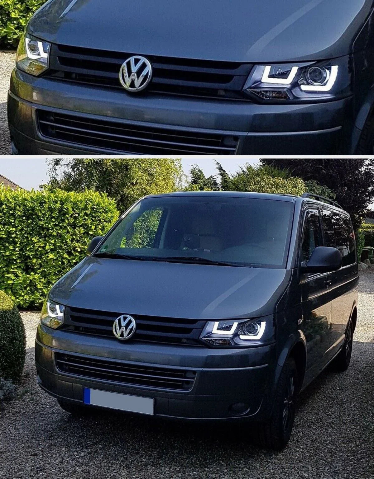 VW T5 Multivan V 2010-2015 Fari Anteriori Led Light Tube - autorivallo