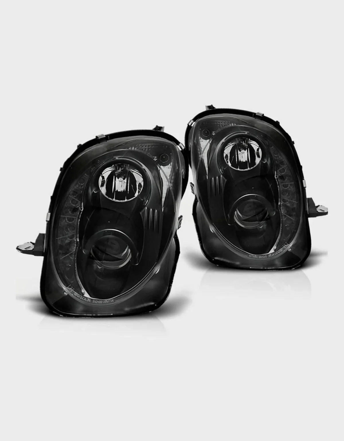 Alfa Mito 2008-2018 Fari Anteriori Luci Diurne a LED Nero - autorivallo