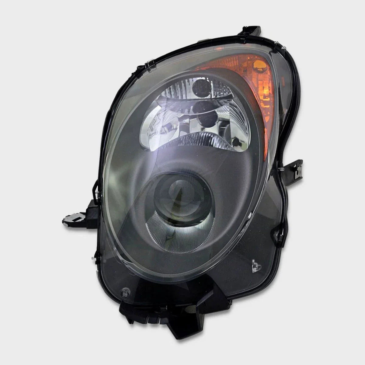 Alfa Mito 2008-2018 Fari Anteriori Fanali Xenon Look Nero - autorivallo