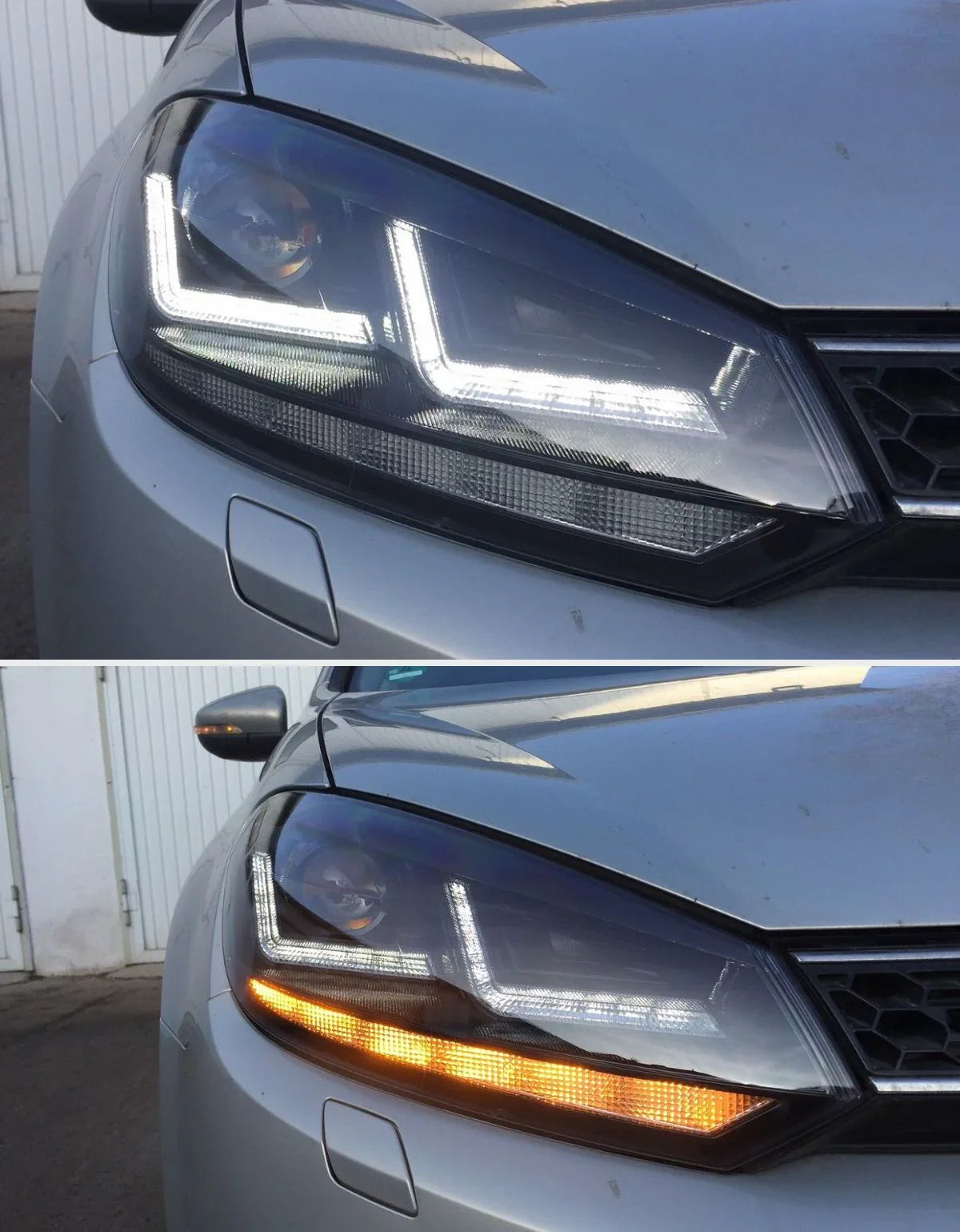 VW Golf 6 VI 2008-2012 OSRAM Fari Anteriori Full LED Nero - autorivallo