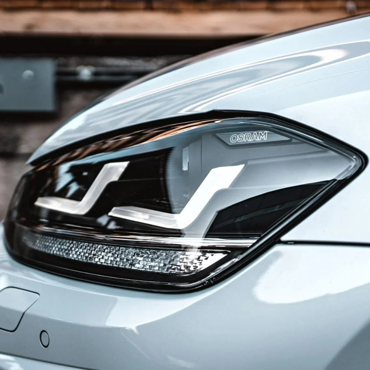 VW Golf 7.5 2017-2020 Fari Anteriori R-Line Full LED Osram - autorivallo