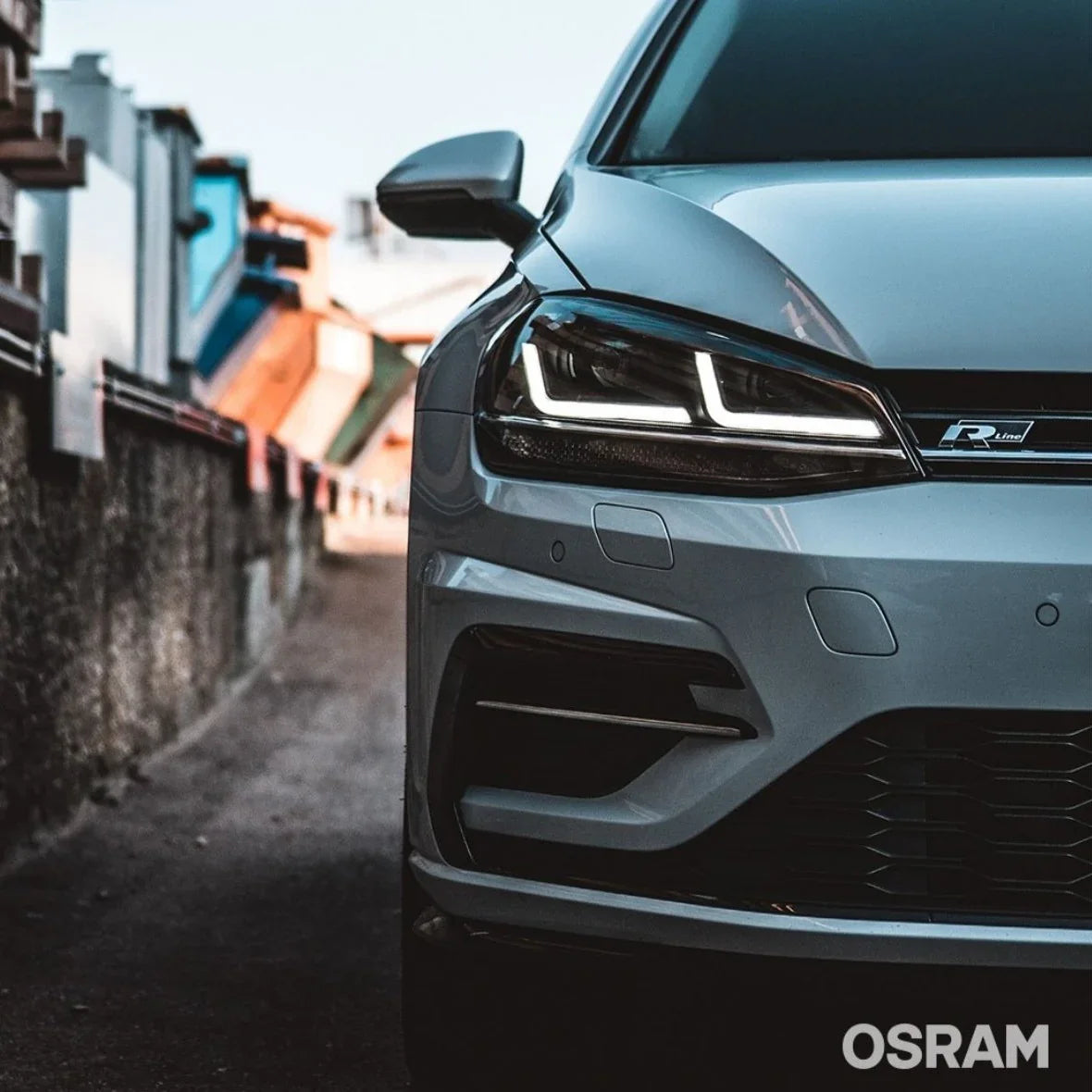 VW Golf 7.5 2017-2020 Fari Anteriori R-Line Full LED Osram - autorivallo