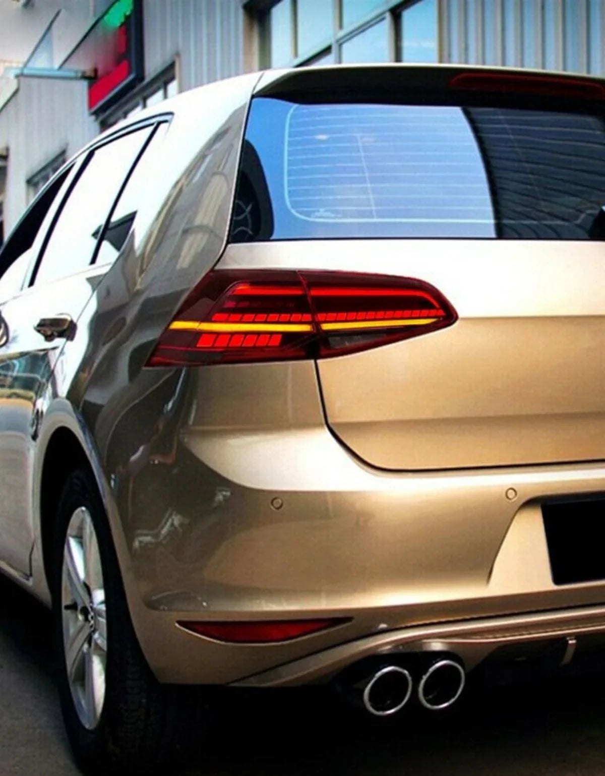 VW Golf 7 2012-2017 Fari Posteriori Full LED in Ottica GTI - autorivallo