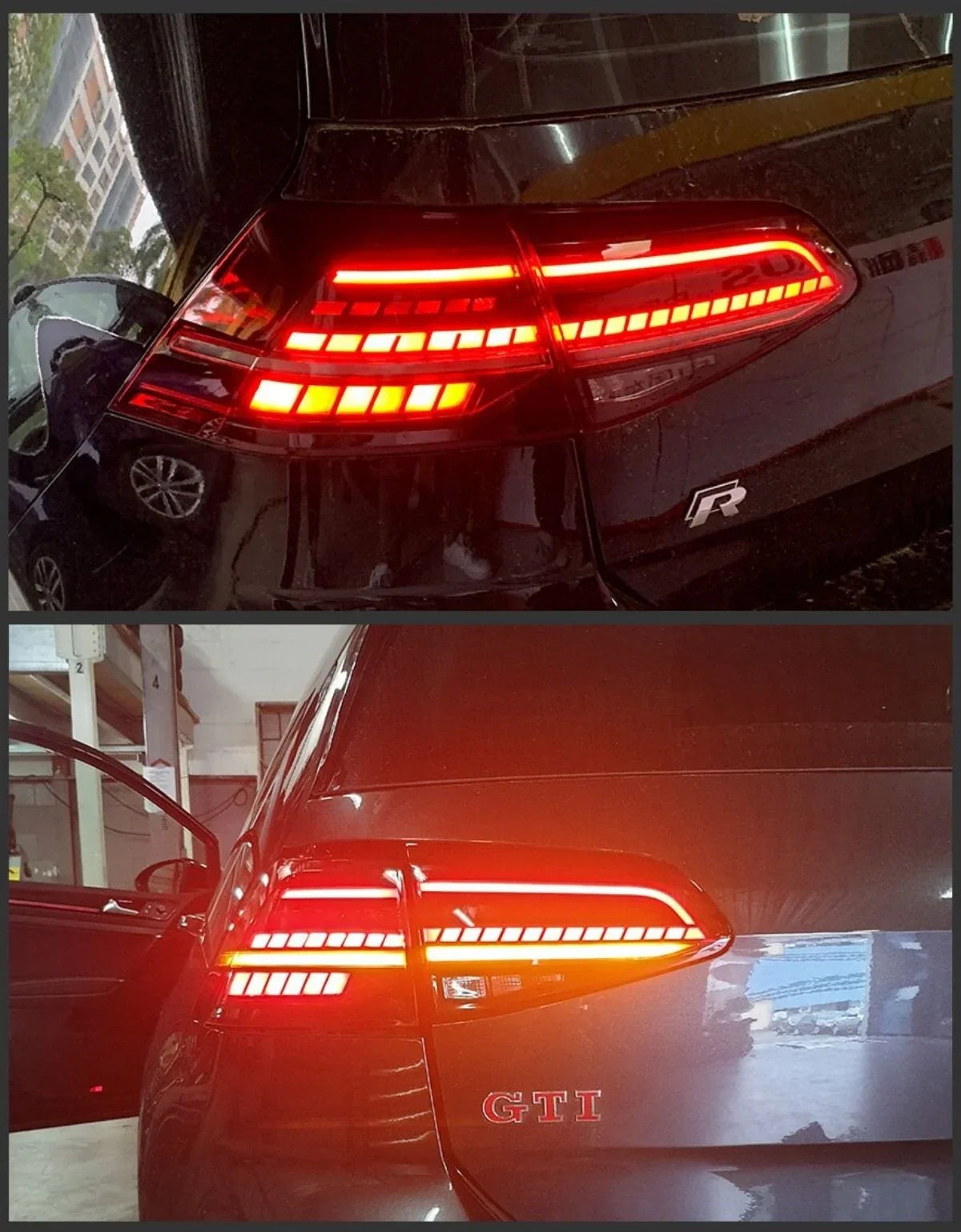 VW Golf 7 2012-2017 Fari Posteriori Full LED in Ottica GTI - autorivallo