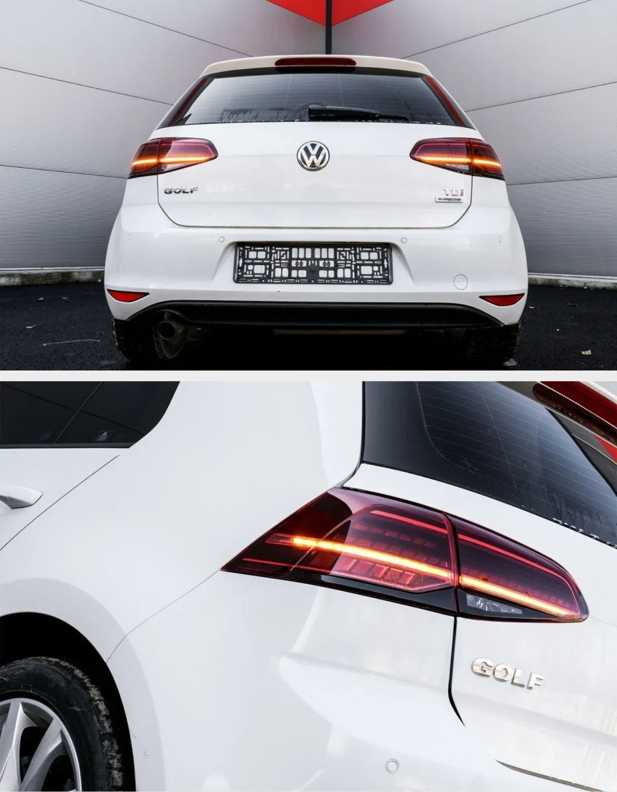 VW Golf 7 2012-2017 Fari Posteriori a LED Matrix G7.5 Look - autorivallo