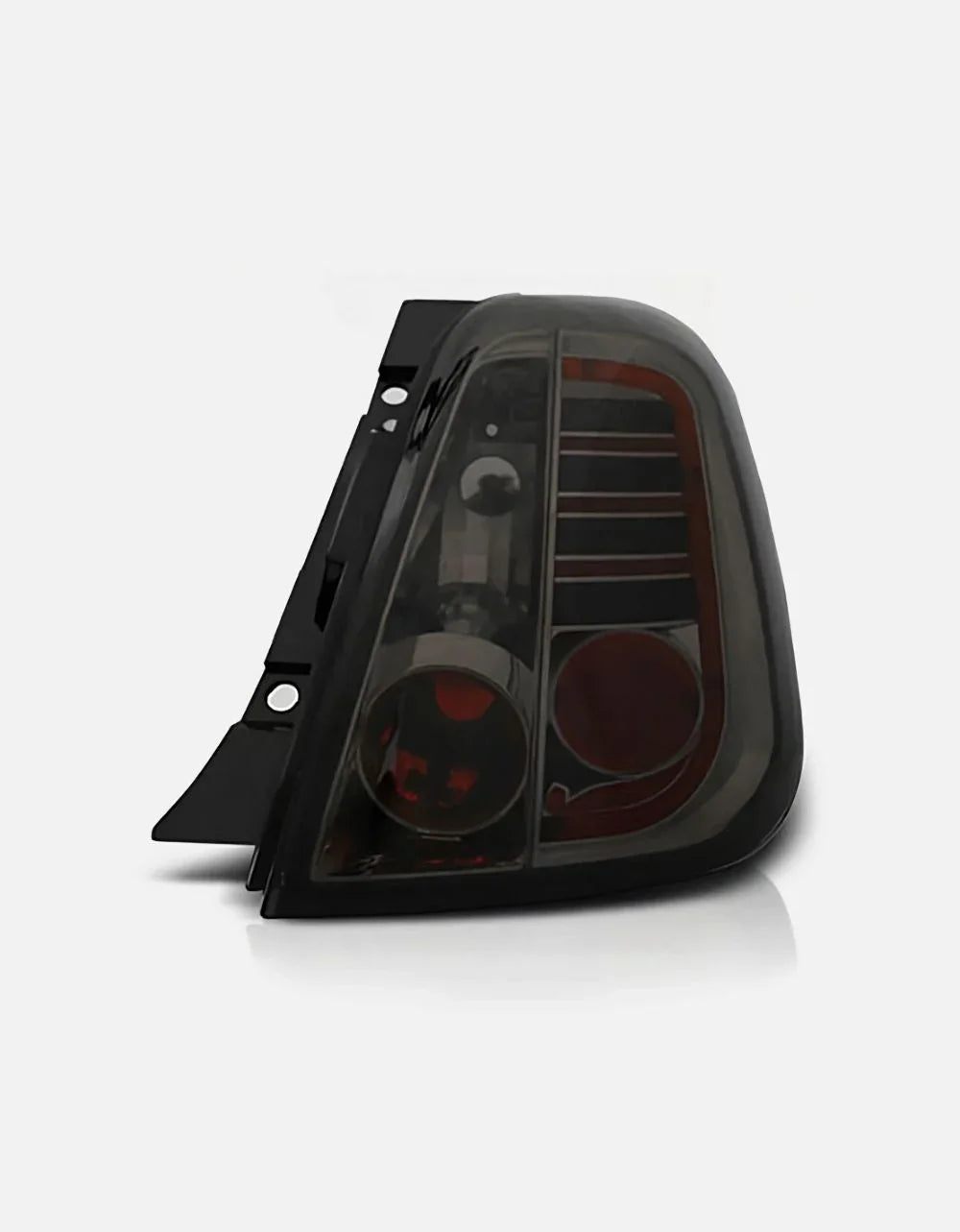 Fiat 500 2007-2016 Fanali Posteriori LED Fari Nero Fumé - autorivallo