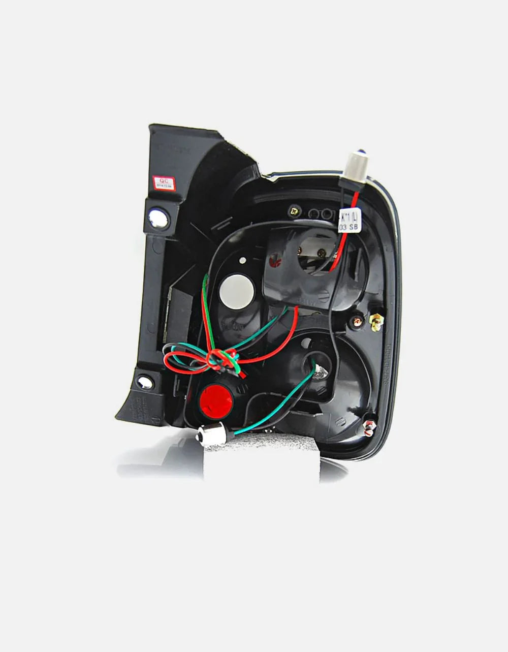 Fiat 500 2007-2016 Fanali Posteriori LED Fari Nero Fumé - autorivallo