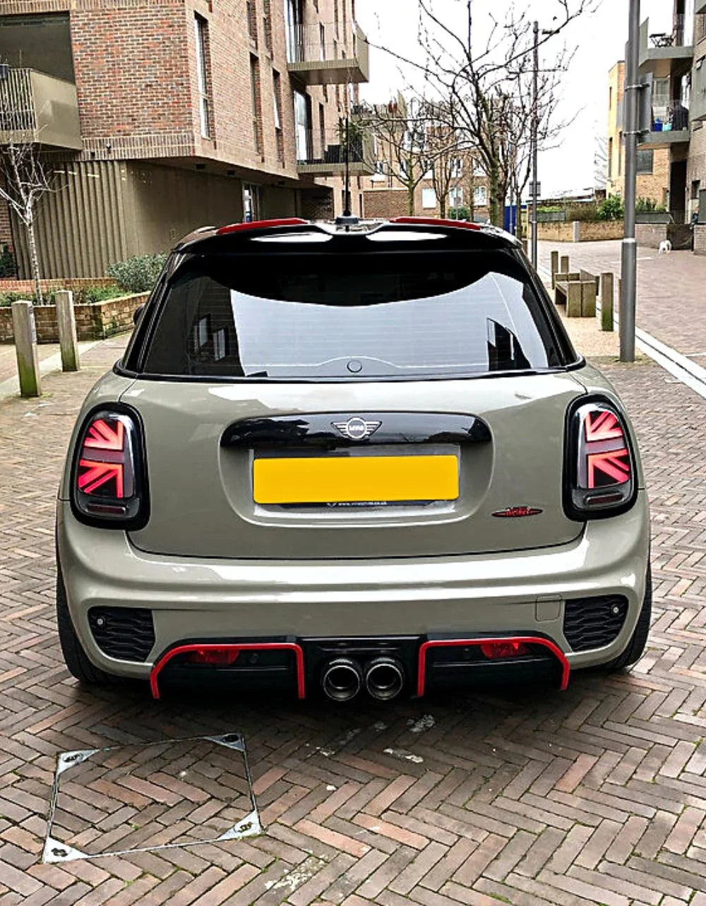 Mini Cooper F55 2013-2017 Fanali Posteriori LED JCW Nero - autorivallo