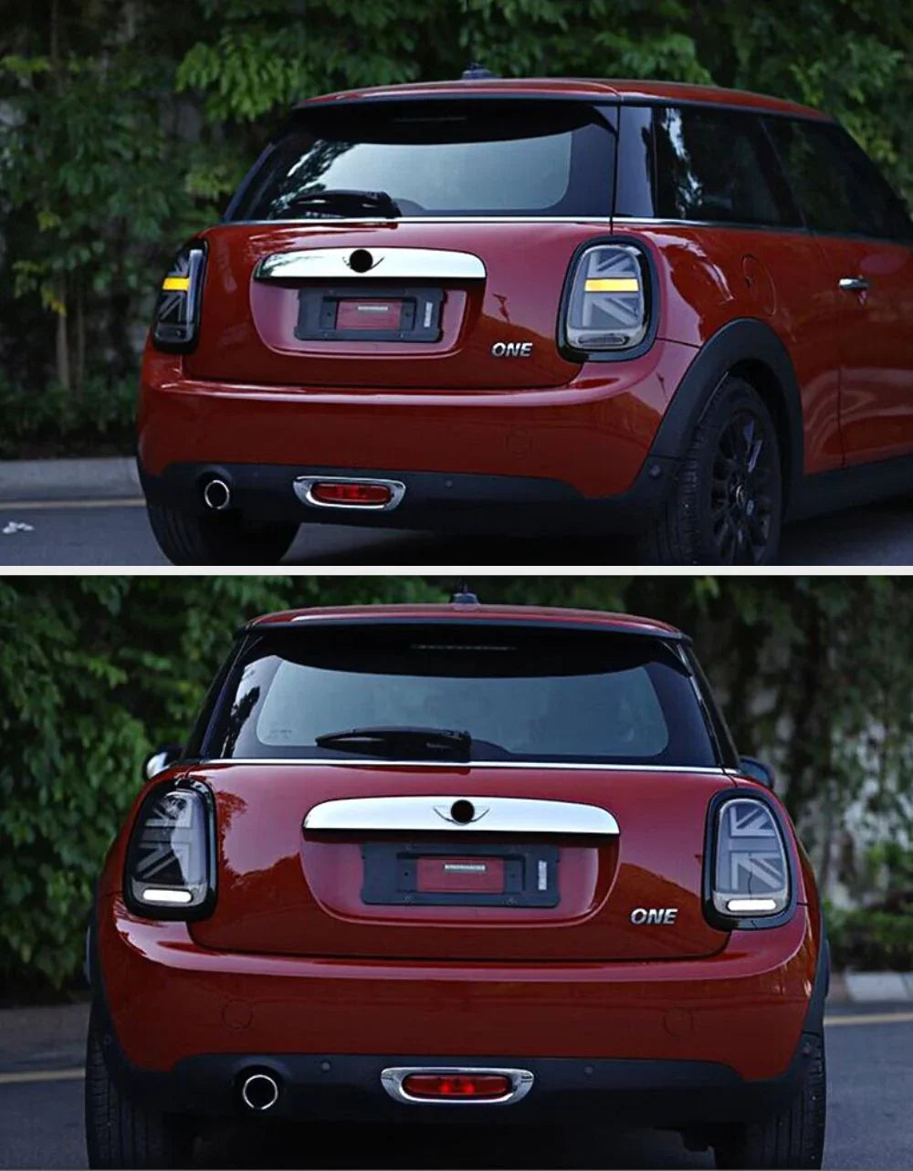 Mini Cooper F56 2014-2018 Fanali Posteriori LED JCW Nero - autorivallo