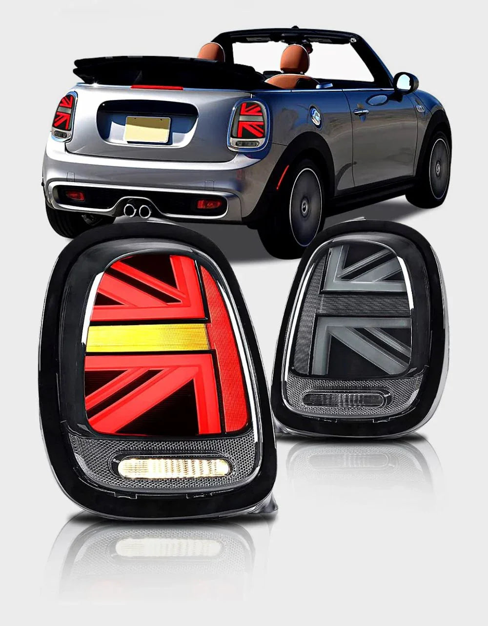 Mini Cooper F57 2015-2017 Fanali Posteriori LED JCW Nero - autorivallo