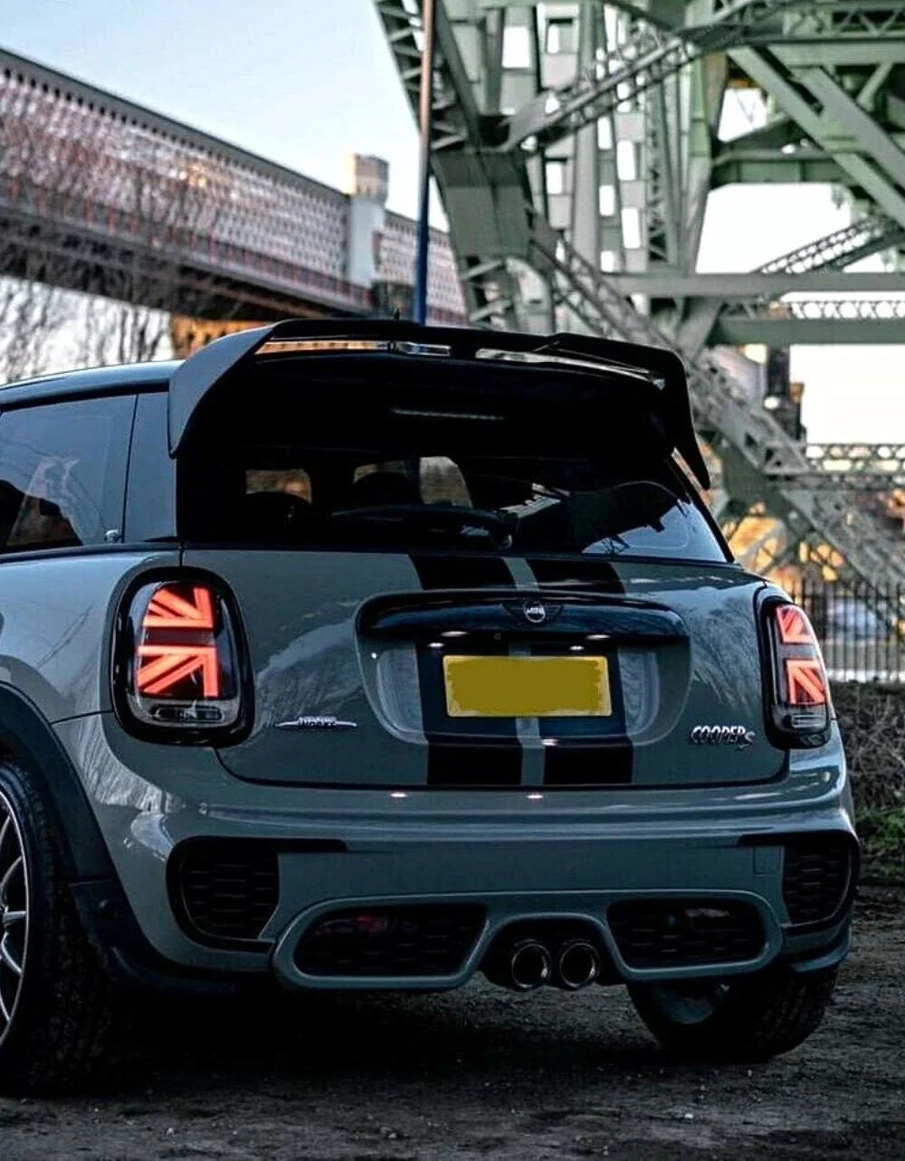 Mini Cooper F55 2013-2017 Fanali Posteriori LED JCW Nero - autorivallo