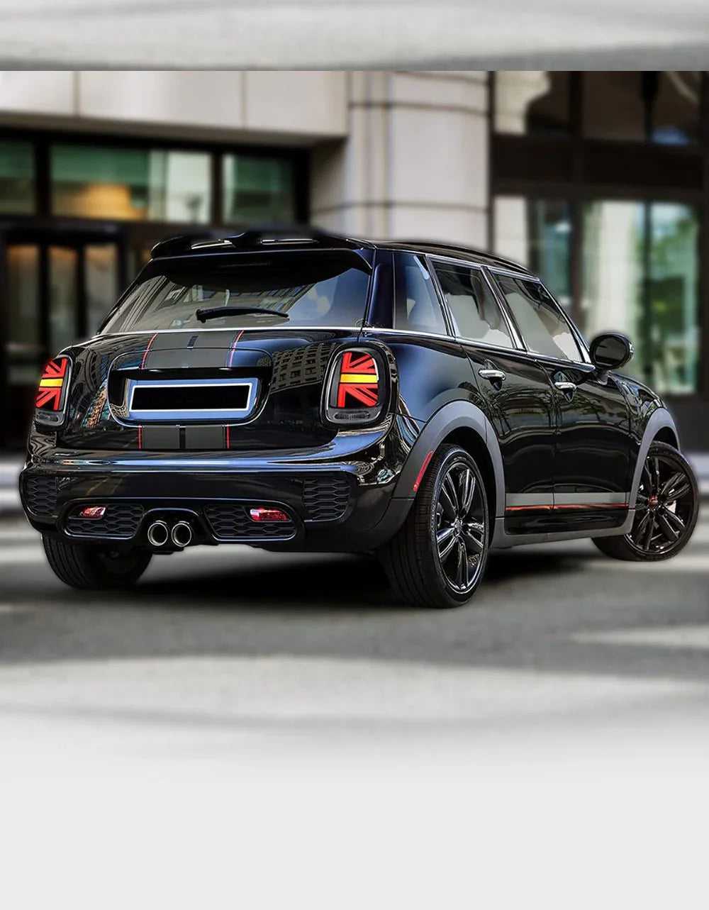 Mini Cooper F55 2013-2017 Fanali Posteriori LED JCW Nero - autorivallo