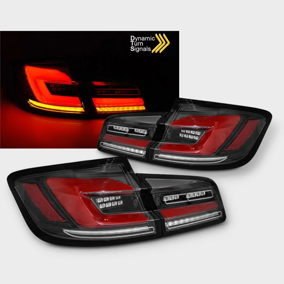 BMW Serie 5 F10 2010-2017 Fanali Posteriori Stop Full LED - autorivallo