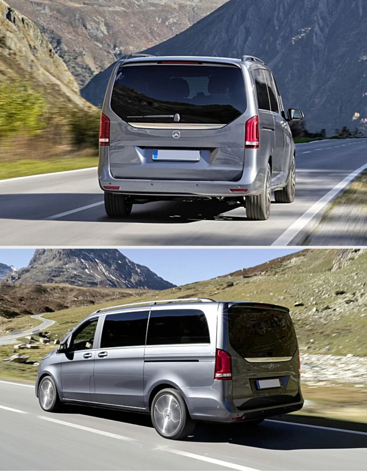 Mercedes V W447 2014-2019 Fari Posteriori Fanali a LED Rosso - autorivallo