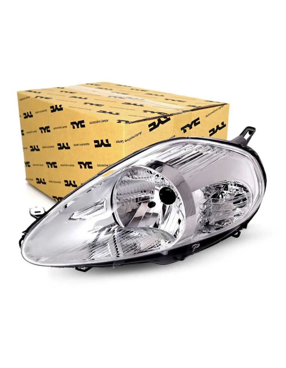 Fiat Grande Punto 199 05-08 Fanale Sinistro H4 Alogeno - LWR - autorivallo