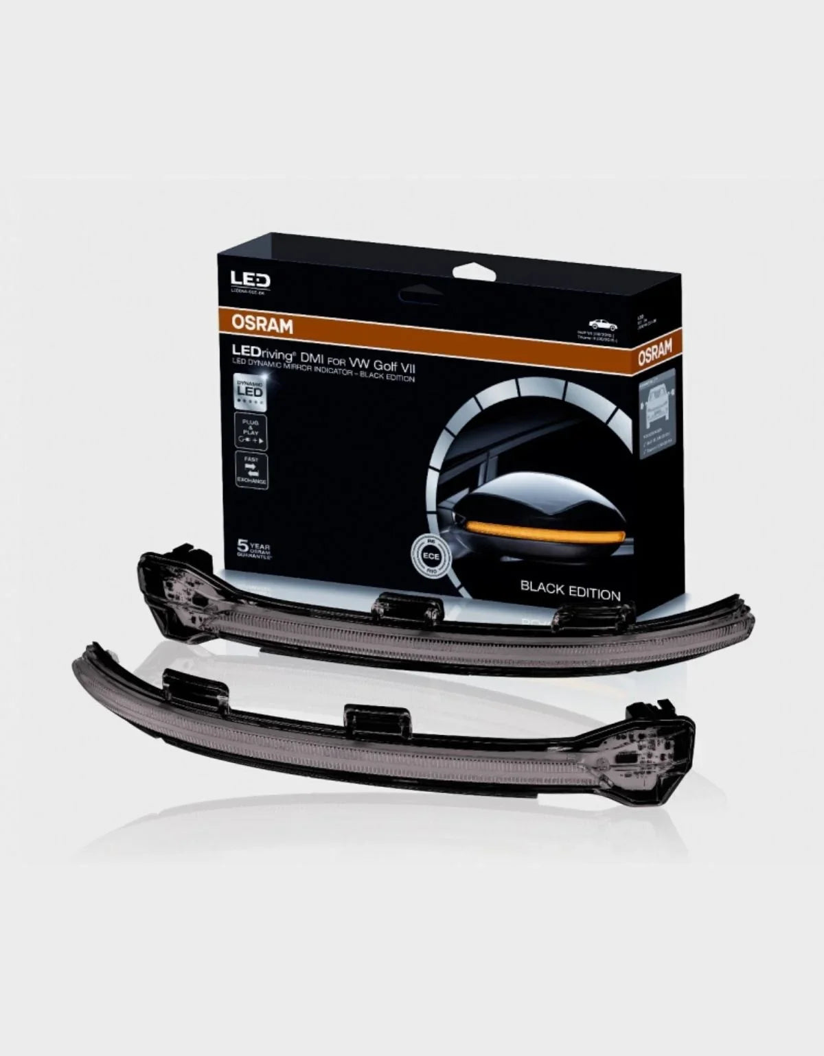 VW Golf 7 2012-2017 Osram Frecce Dinamiche Full LED Nero - autorivallo