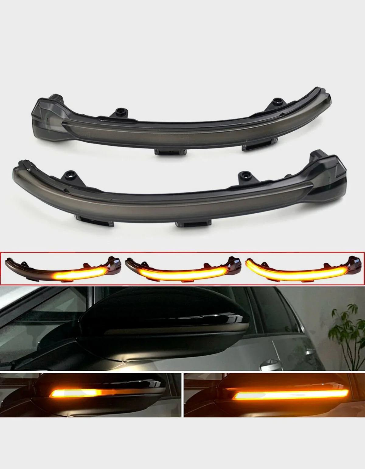 VW Golf 7 2012-2017 Frecce Specchietti LED Dinamici Sequenziali - autorivallo