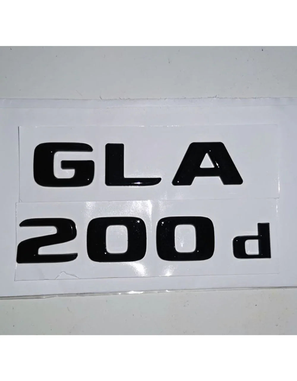 Mercedes GLA H247 2020- Scritta GLA 200d in Nero Lucido - autorivallo