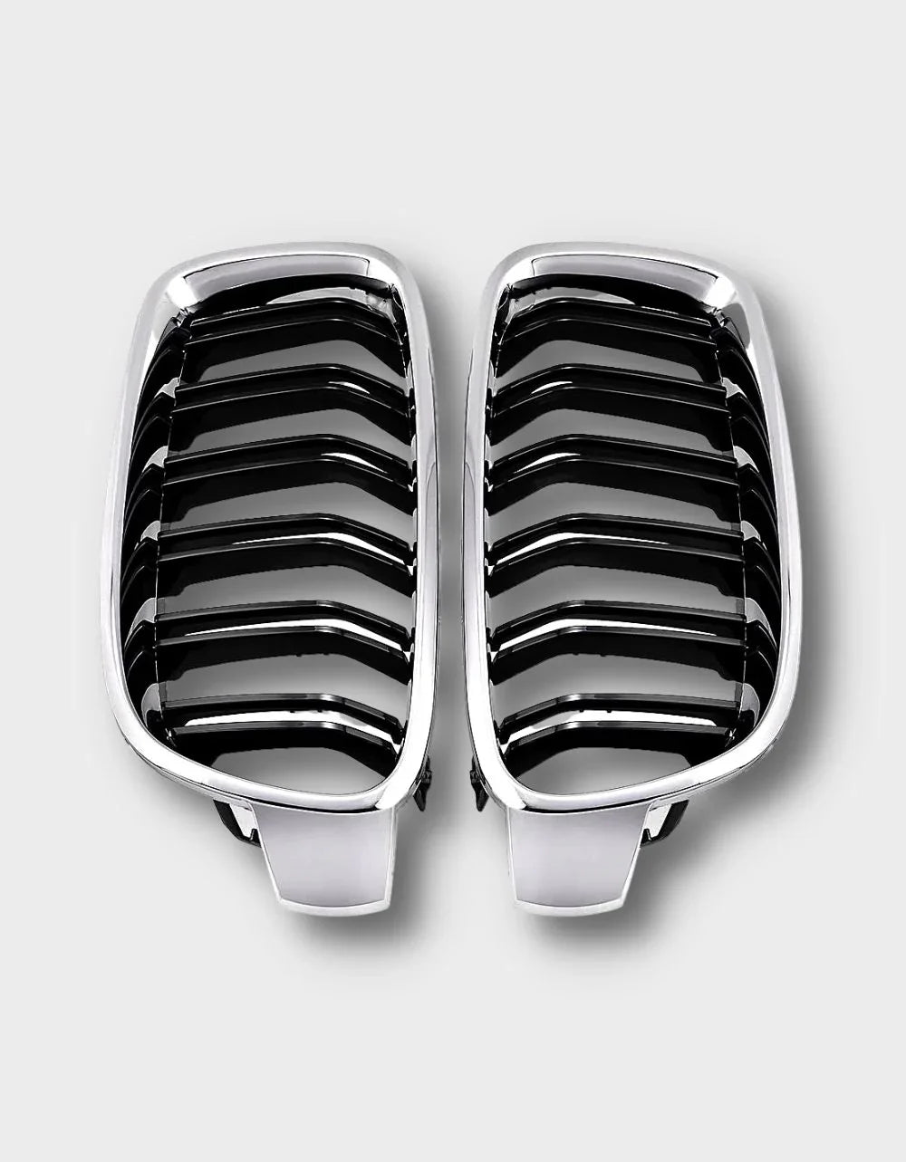 BMW Serie 3 F30 F31 2015-2019 Griglie Doppia Striscia M Sport - autorivallo