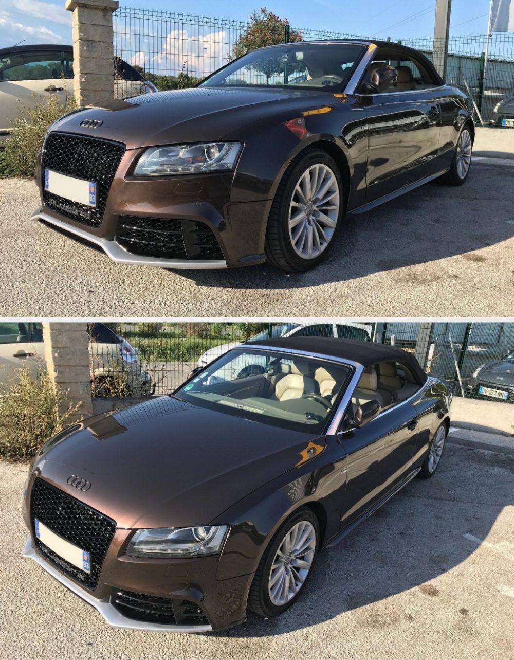 Audi A5 8T 2007-2011 Griglia Radiatore RS5 Look Nero - PDC - autorivallo