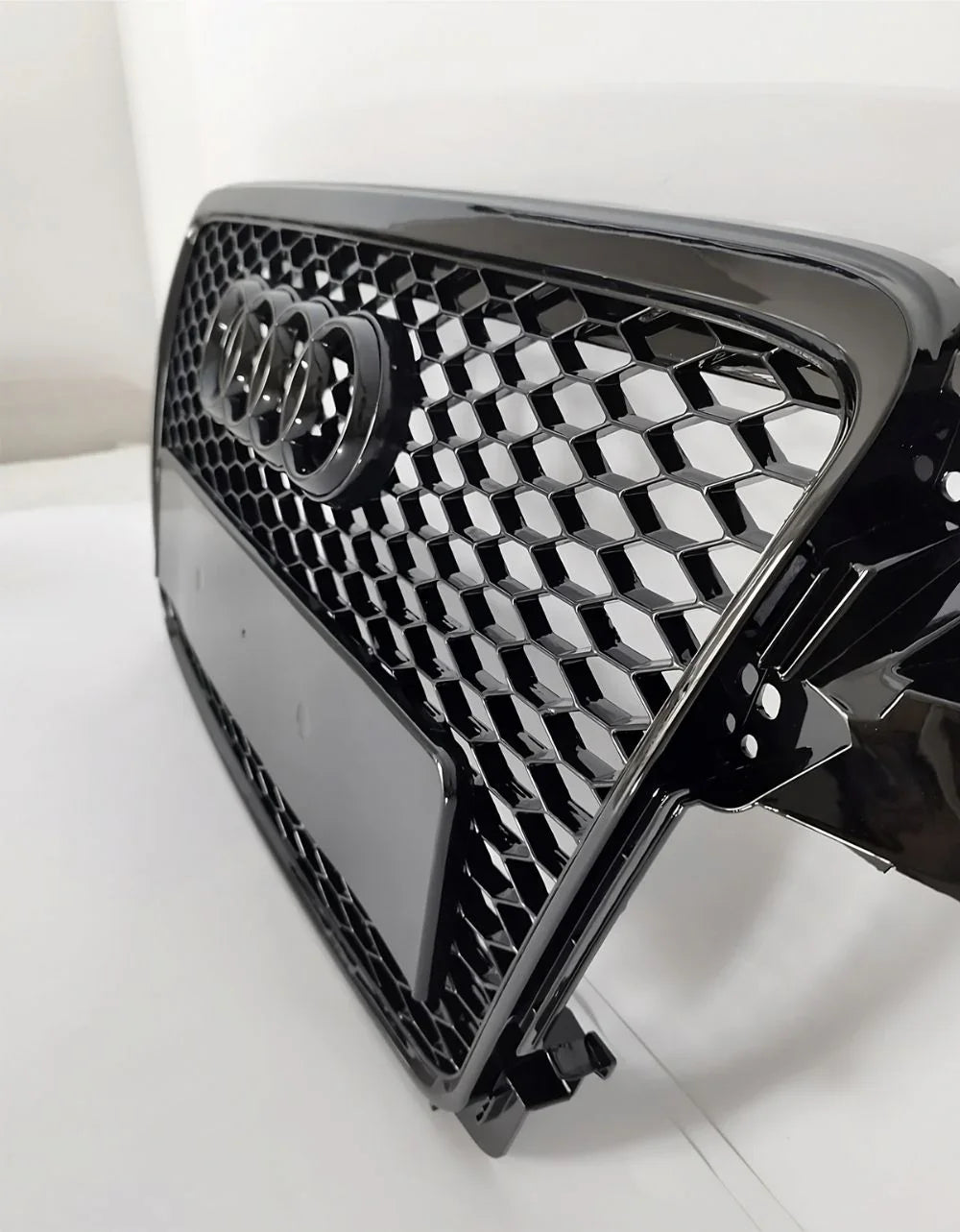 Audi A4 B8 8K 2007-2011 Griglia Anteriore RS4 Nero Lucido - autorivallo