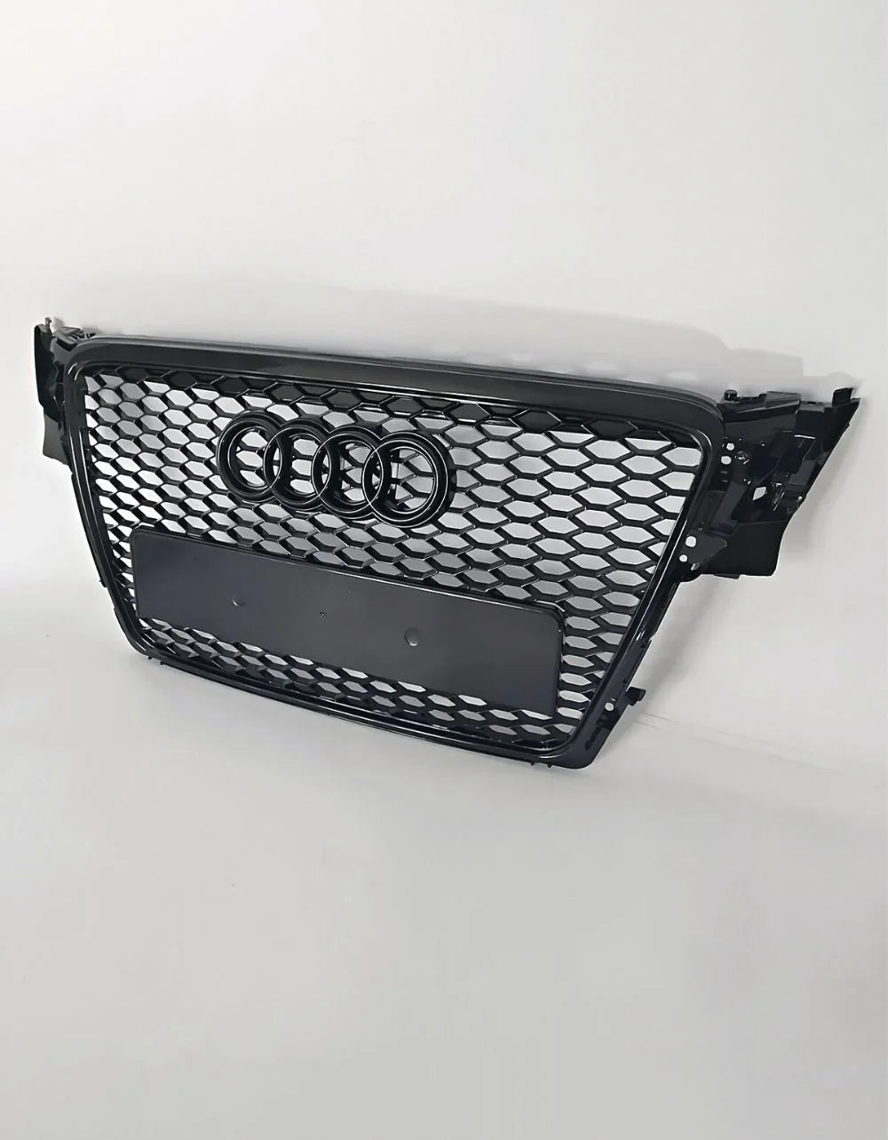 Audi A4 B8 8K 2007-2011 Griglia Anteriore RS4 Nero Lucido - autorivallo