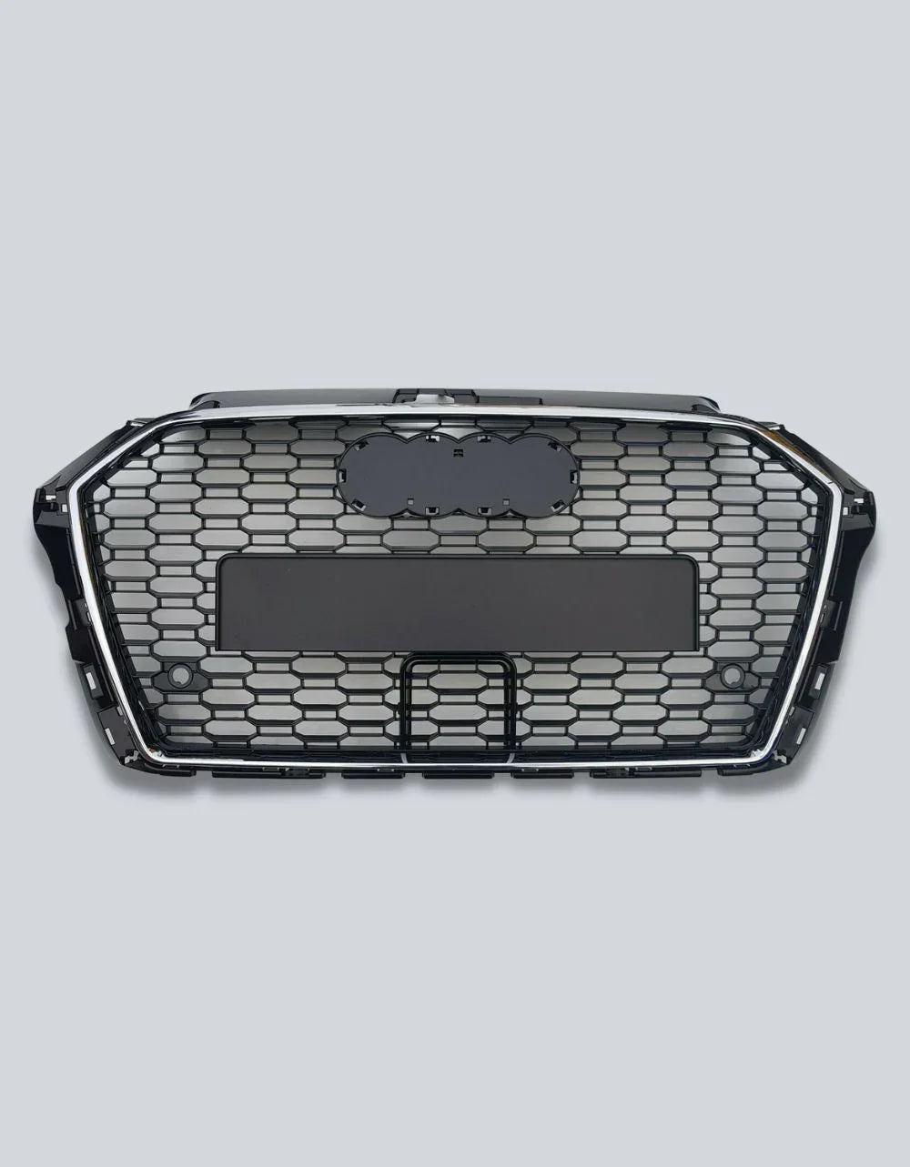Audi A3 8V 2016-2020 Griglia Radiatore RS3 Look Nero Cromato - autorivallo