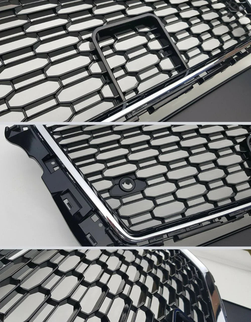 Audi A3 8V 2016-2020 Griglia Radiatore RS3 Look Nero Cromato - autorivallo