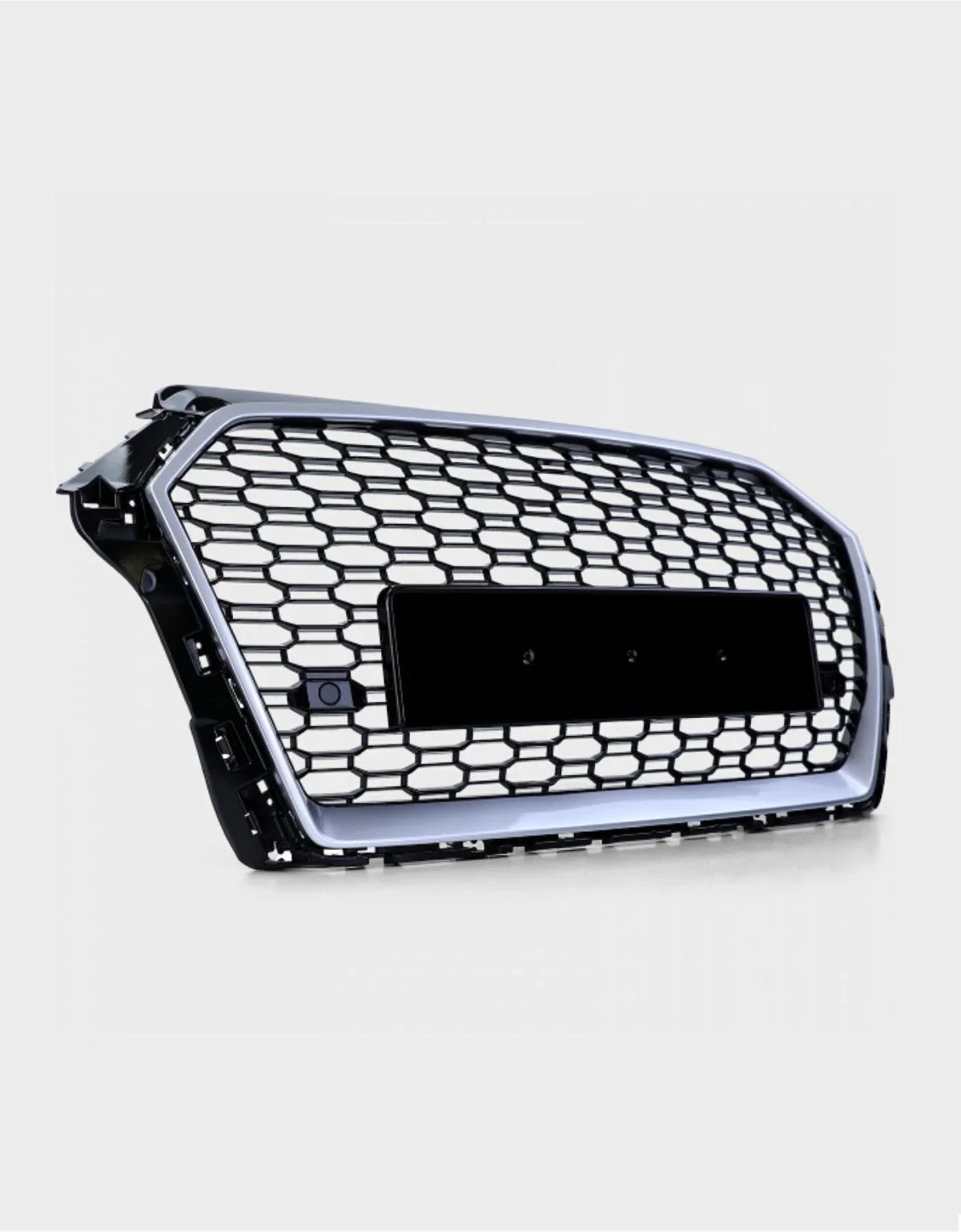 Audi A3 8V 2016-2020 Griglia Anteriore Sport RS Nero Argento - autorivallo