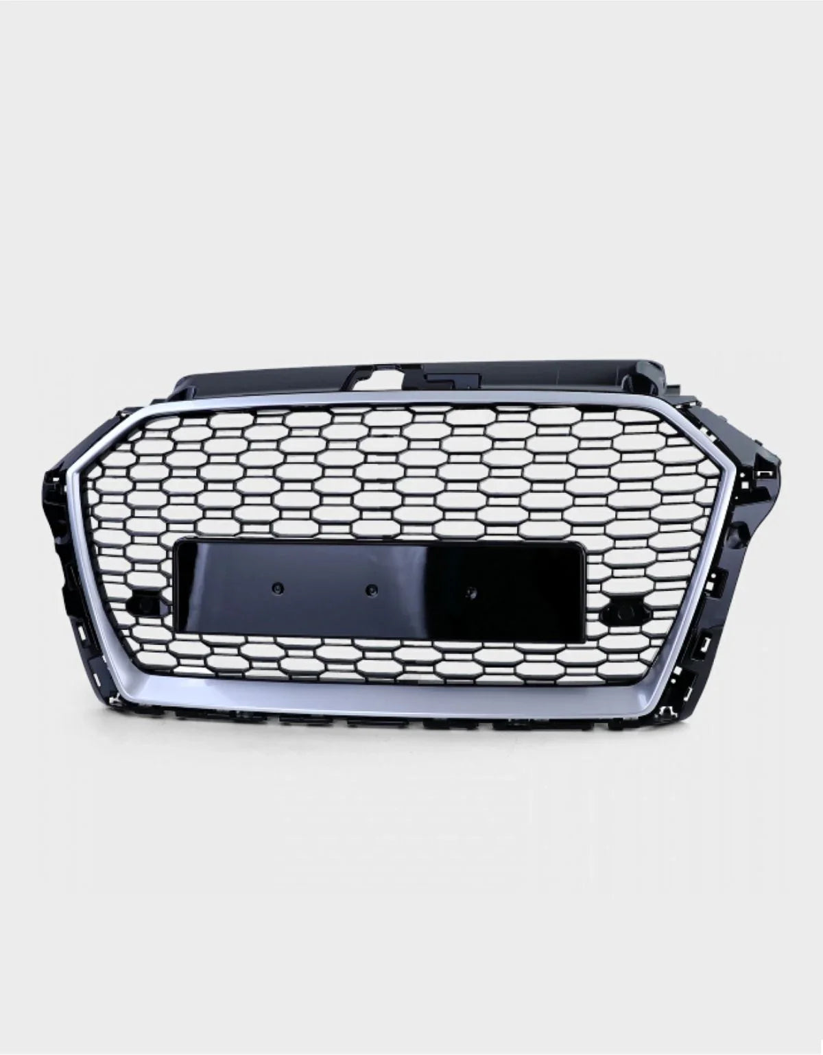 Audi A3 8V 2016-2020 Griglia Anteriore Sport RS Nero Argento - autorivallo