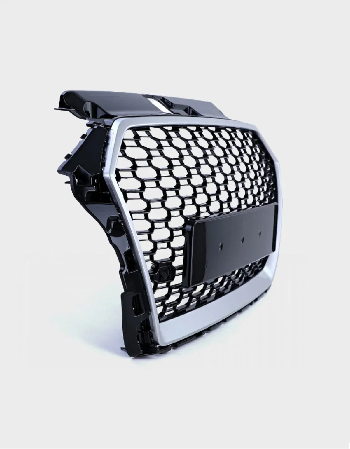 Audi A3 8V 2016-2020 Griglia Anteriore Sport RS Nero Argento - autorivallo