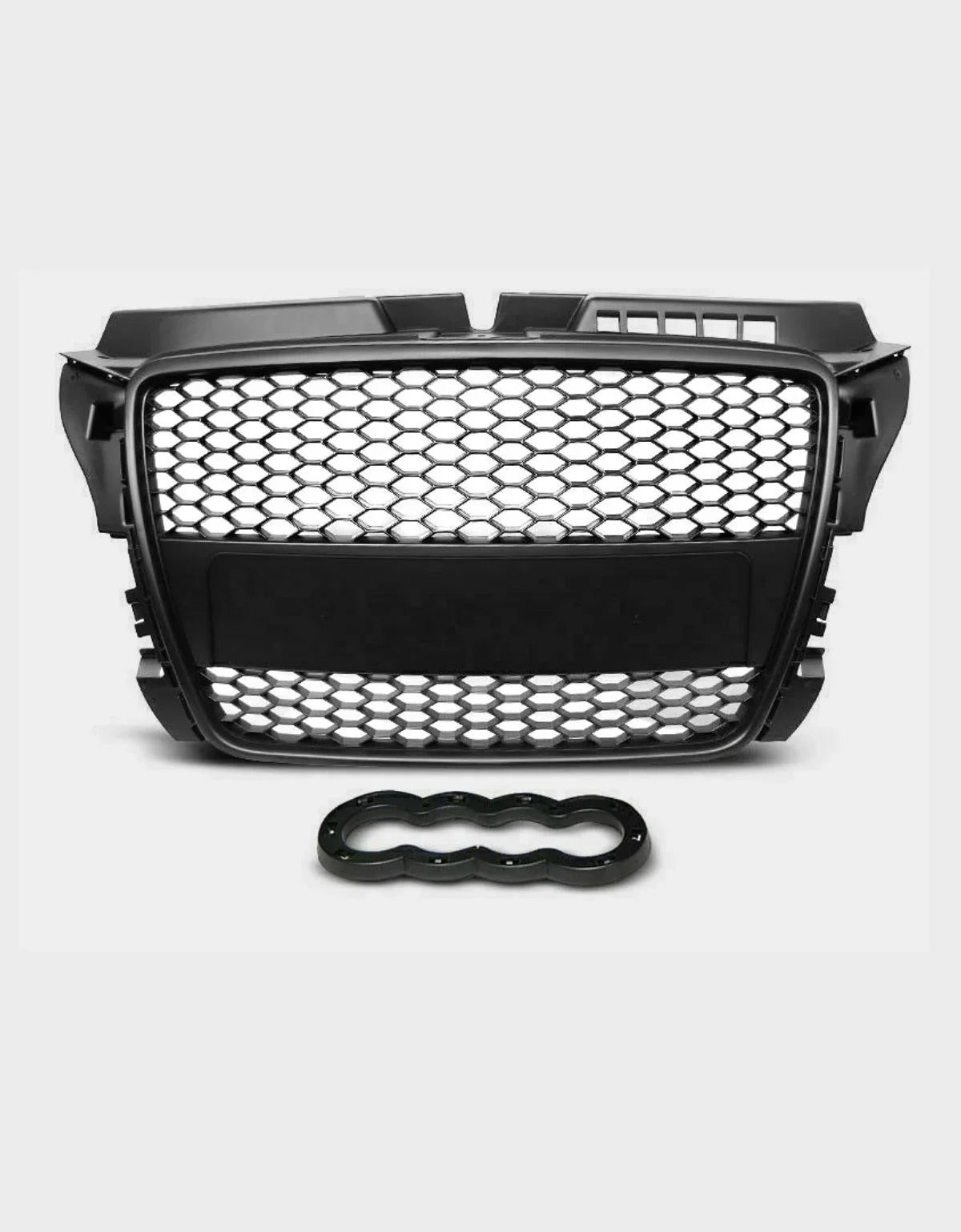 Audi A3 8P 8PA 2008-2012 Griglia Anteriore Ottica RS3 Nero - autorivallo