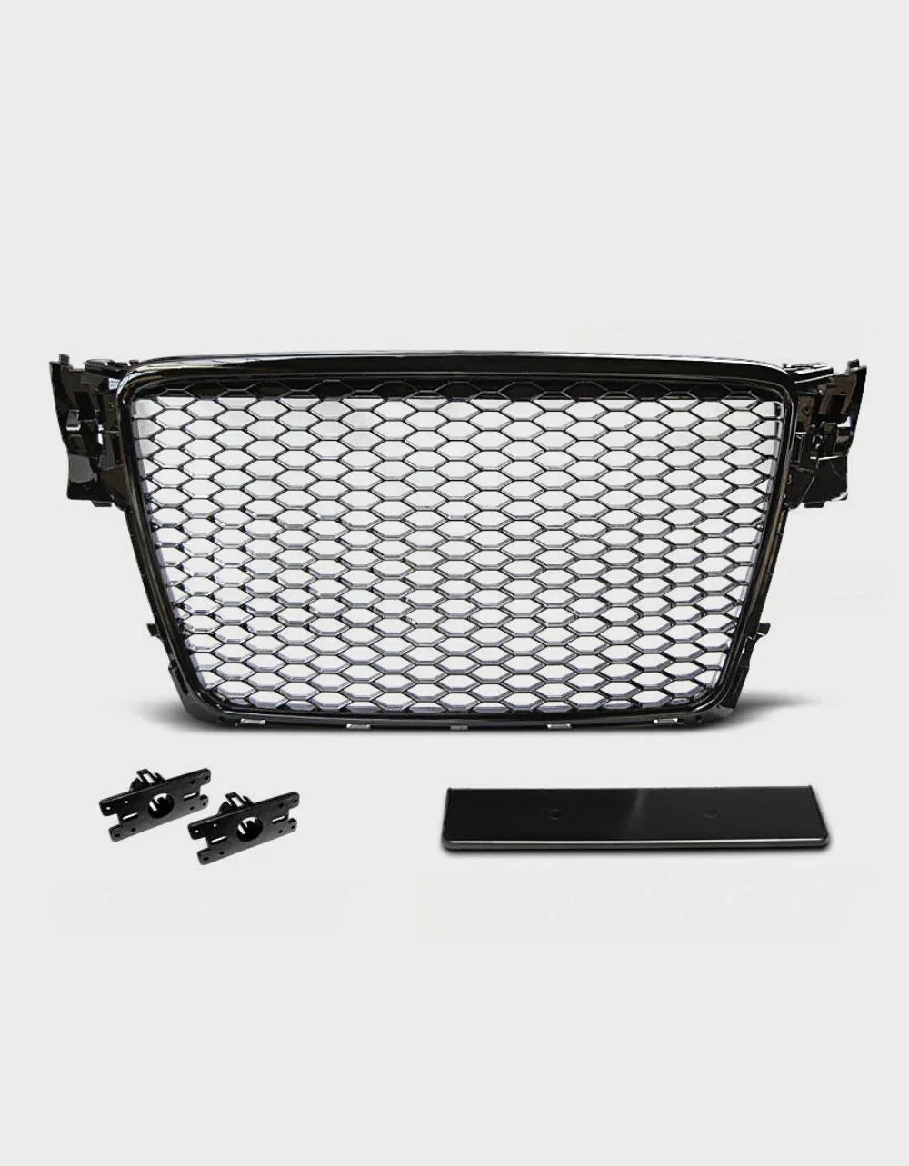 Audi A4 B8 8K 2007-2011 Griglia RS4 Look Nero Lucido con PDC - autorivallo