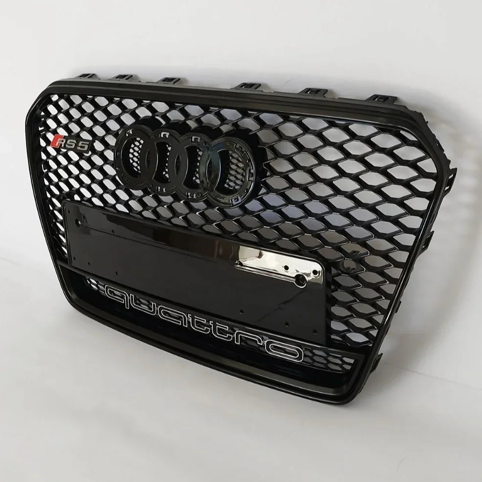 Audi A5 8T 2012-2016 Griglia Radiatore RS5 Look Quattro PDC - autorivallo