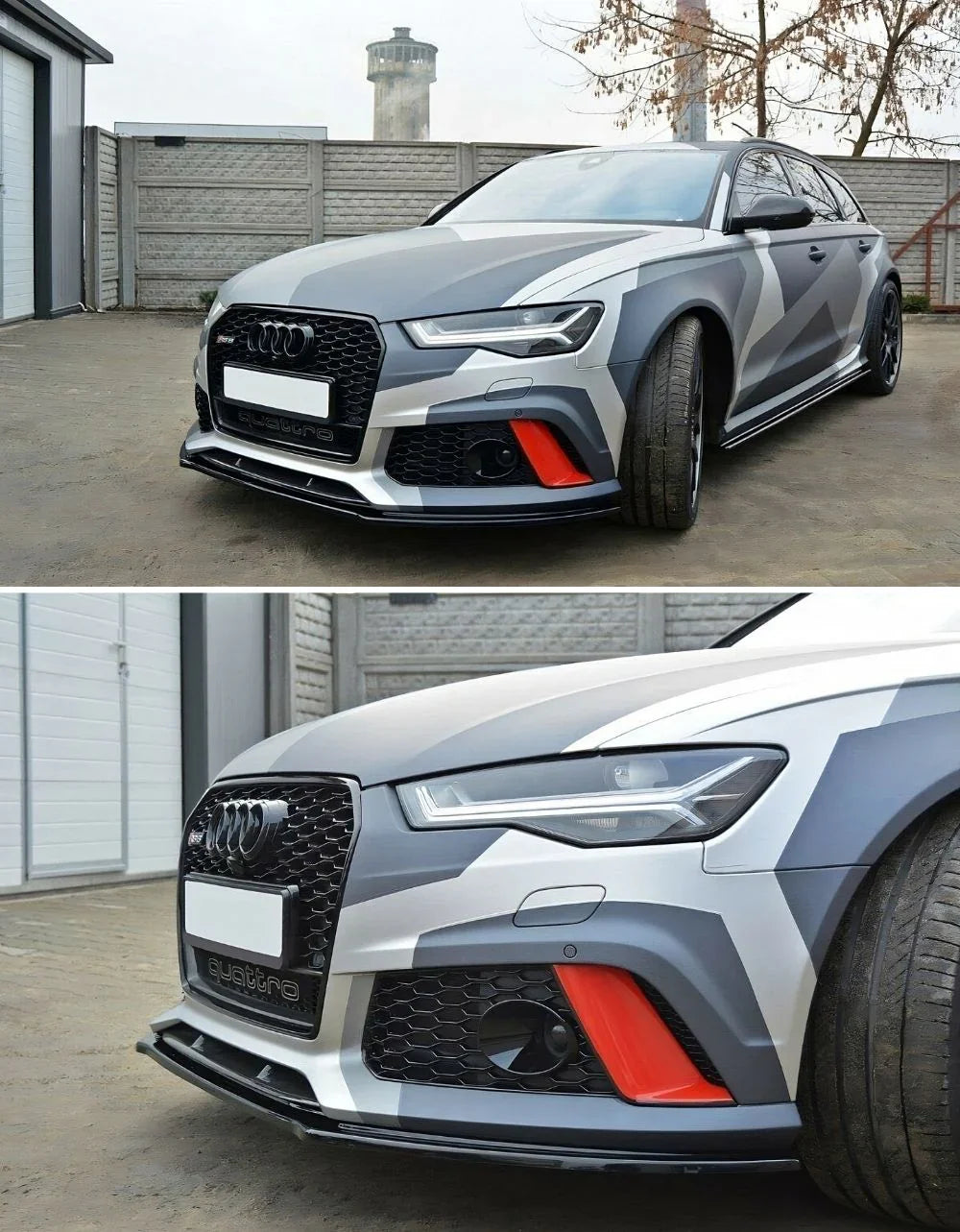 Audi A6 4G C7 2010-2014 Griglia Radiatore RS6 Quattro Design - autorivallo