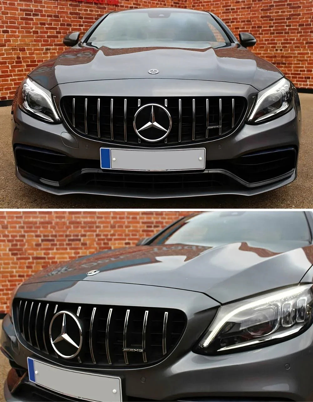 Mercedes C63 AMG W205 14-21 Griglia Radiatore Panamericana - autorivallo