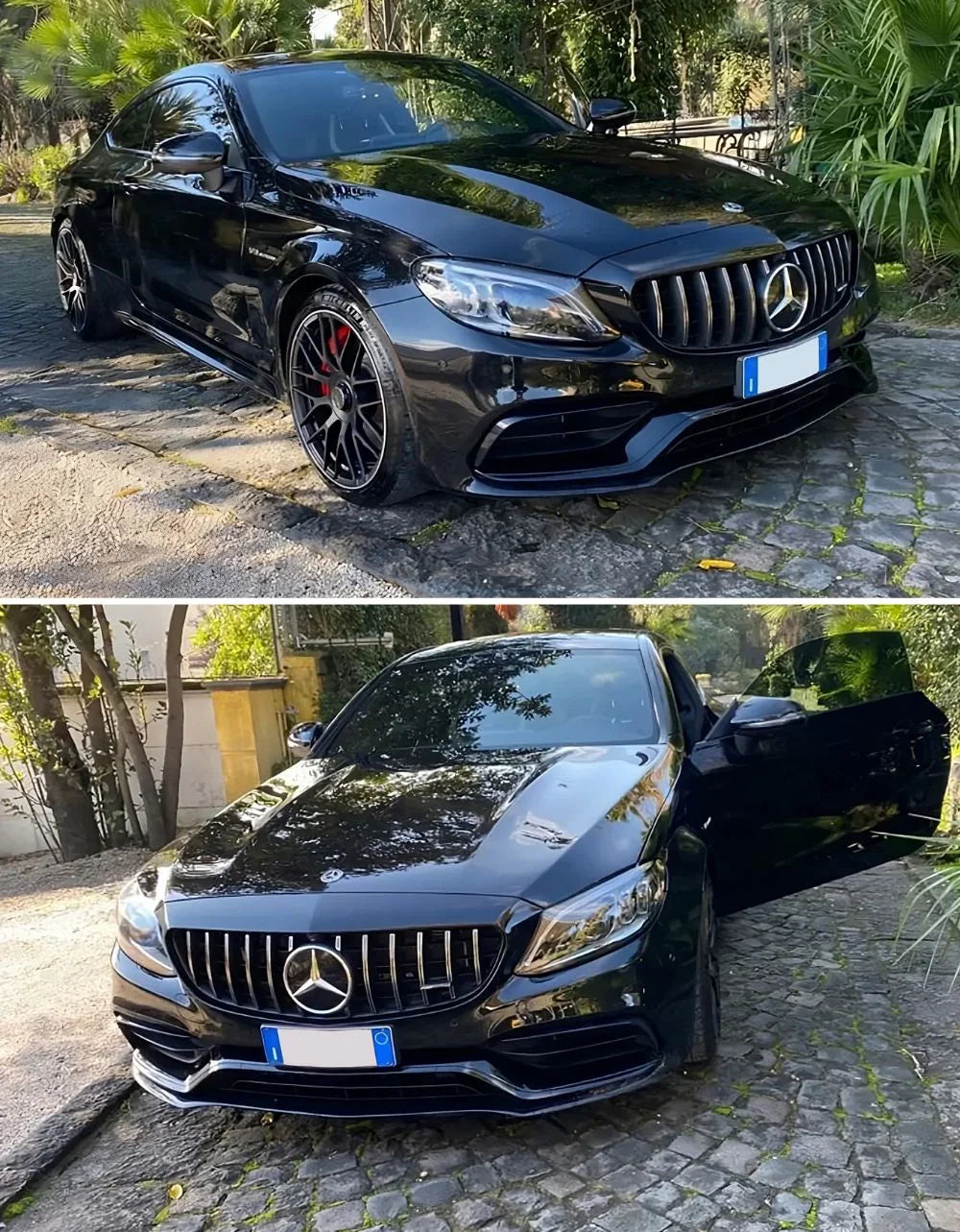 Mercedes C63 AMG W205 14-21 Griglia Radiatore Panamericana - autorivallo